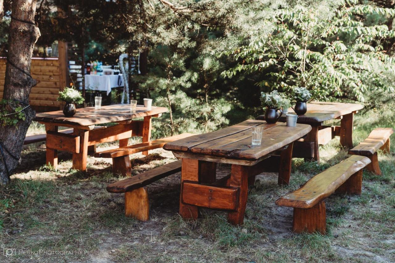 Miodowy Zakatek Caloroczne Domki I Pokoje Przy Suntago, Deepspot, Pyszne Sniadania, Grill, Ognisko Mszczonów Extérieur photo